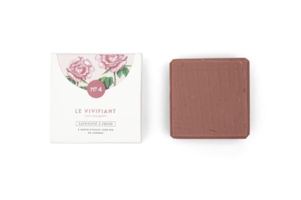 Savon Bio & Naturel à l’Argile et Rose - Savon Stories