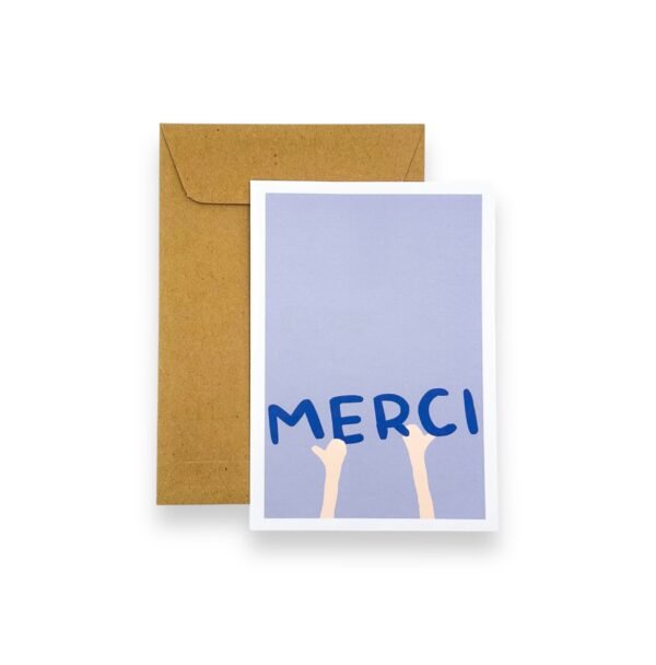 Carte de Voeux Merci - Le Petit Graphique