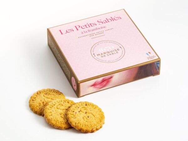 Biscuits Sablés au Pépites de Framboise - La Sablésienne