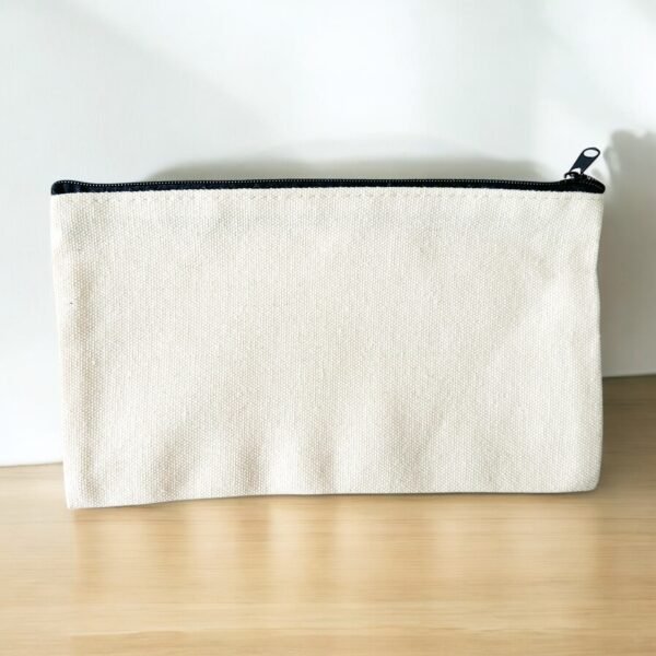 Trousse Blanche en Coton – Image 3