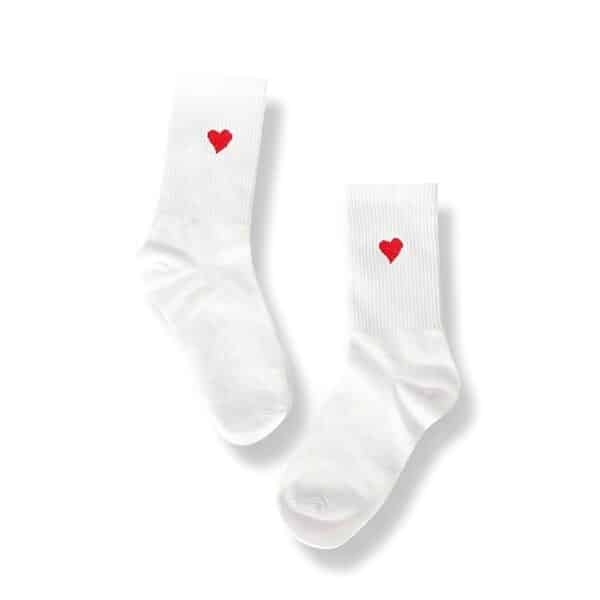 chaussettes coeur