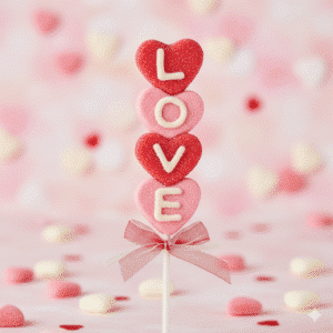 sucette guimauve love