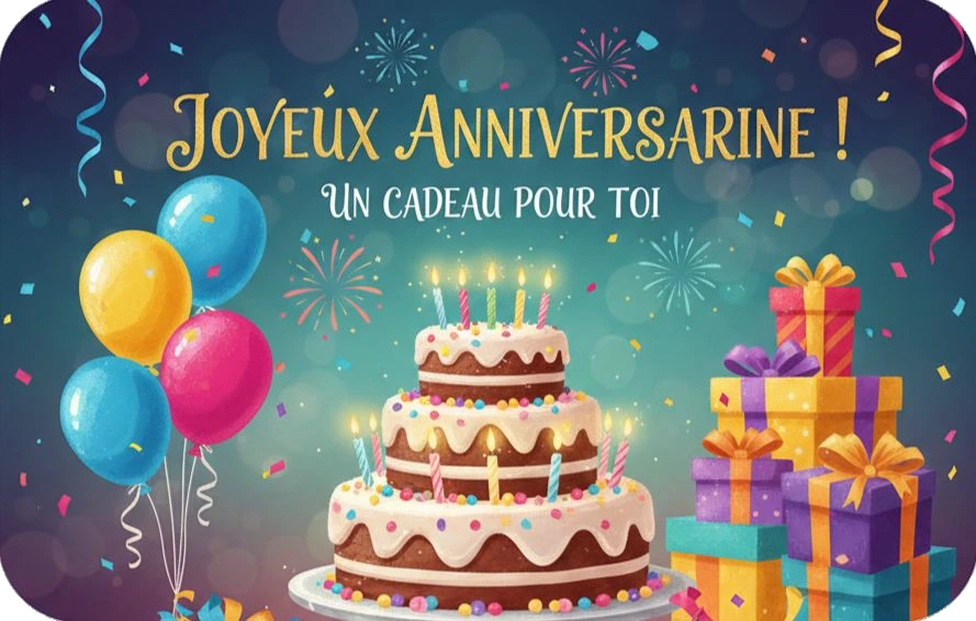 carte cadeau joyeux noël