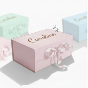 personnalisation du coffret cadeau avec le prénom
