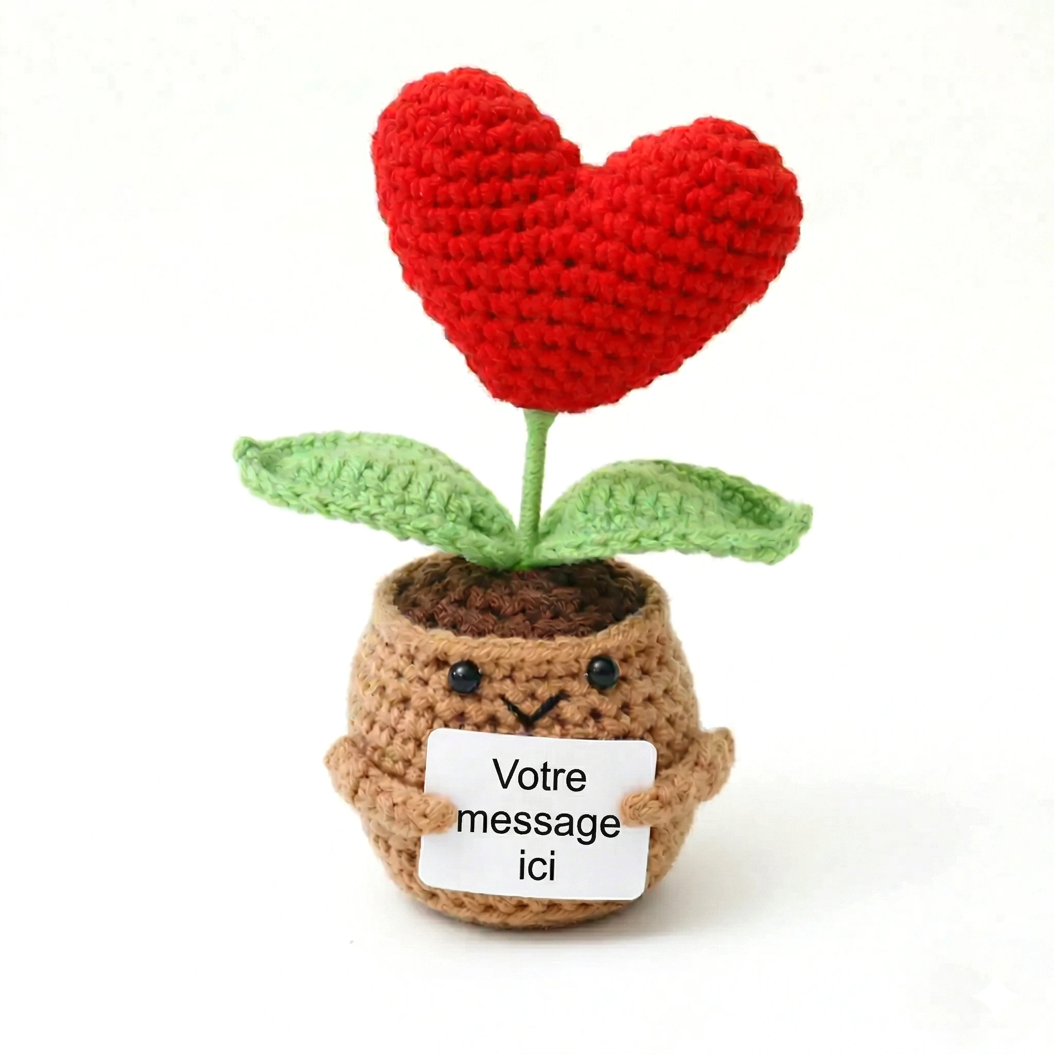 patate positive coeur message à personnaliser