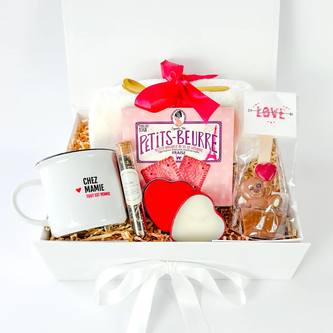 coffret cadeau mamie à personnaliser
