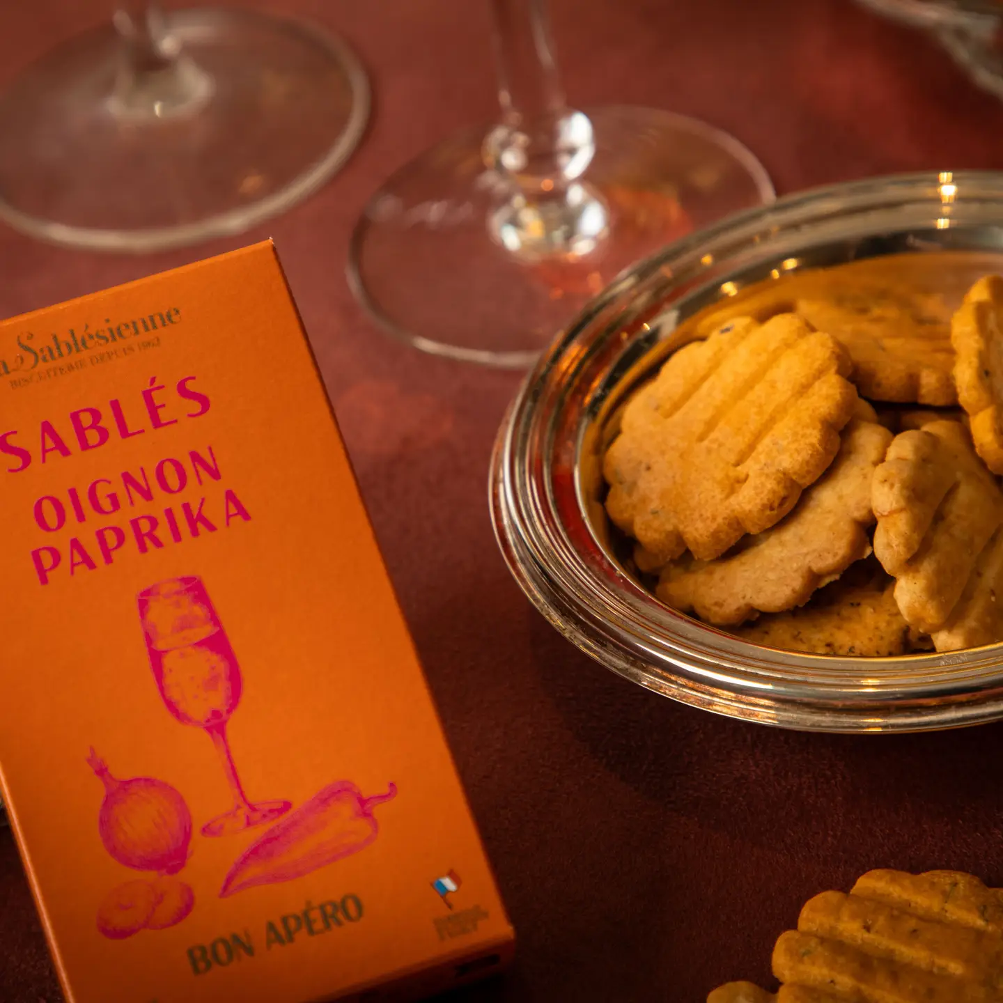apéritif salé oignon paprika