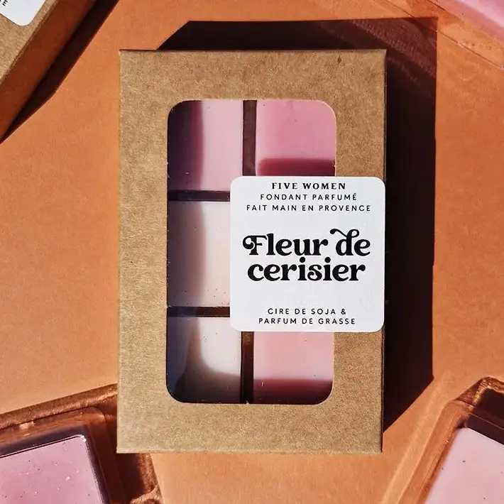 fondant parfumé fleur de cerisier