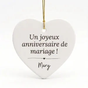 Ornement avec Message
