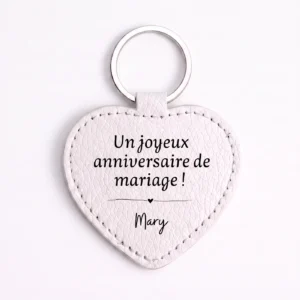 Porte-clé avec votre Message